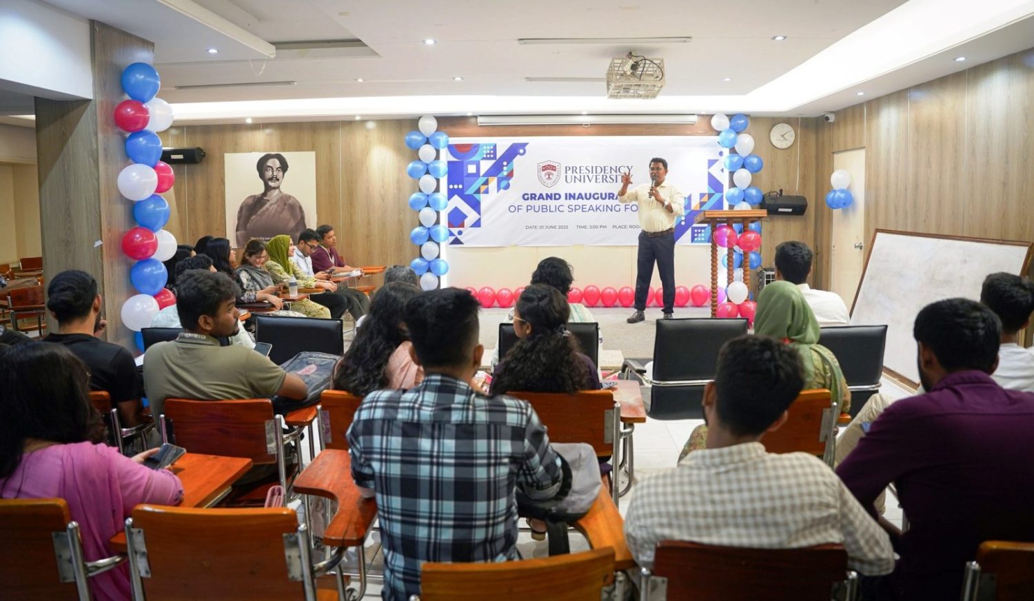 Inauguration of the Presidency University Public Speaking Forum (PUPSF)